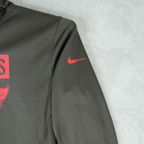 Nike Hoodie Mens Medium NFL Team Apparel Tampa Bay Buccaneers Sweatshirt - Picture 4 of 10